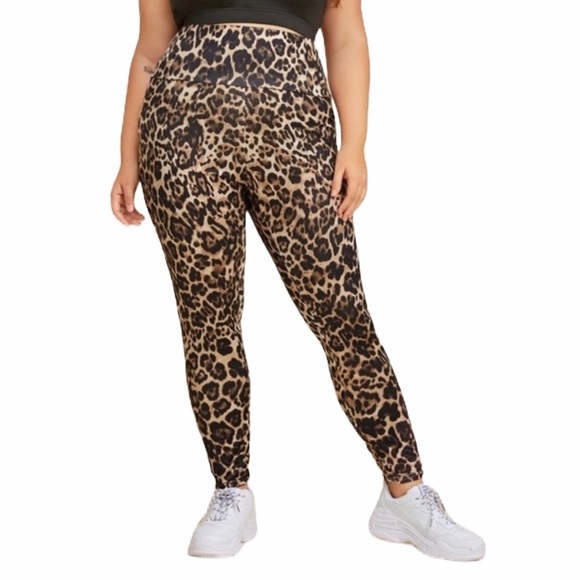 PLUS Leopard print leggings - Picture 4 of 4